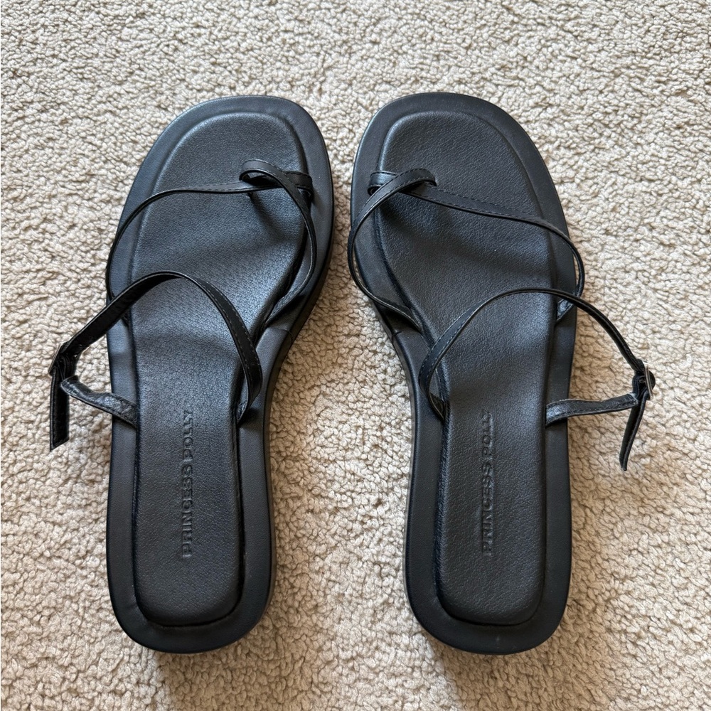 princess polly - minimalist strap sandals